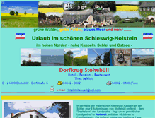 Tablet Screenshot of ostsee-schlei-hotel.de